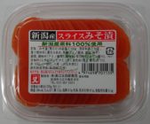 新潟産スライスみそ漬